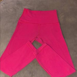 Lululemon Align Ruby Red Crop Leggings